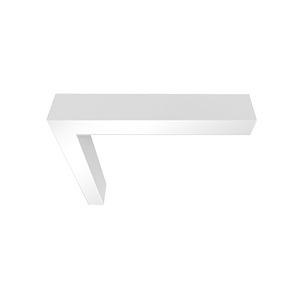 X-LINE ДЛЯ СБОРКИ В ЛИНИЮ 20 ВТ 3000 К 549X527Х100 ММ RAL9003 БЕЛЫЙ МУАР ДИММИРУЕМЫЙ ПО ПРОТОКОЛУ DALI