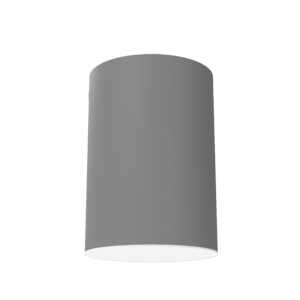 9 ВТ НАКЛАДНОЙ 3000 К 120Х170 ММ RAL7045 СЕРЫЙ МУАР С РАССЕИВАТЕЛЕМ ОПАЛ