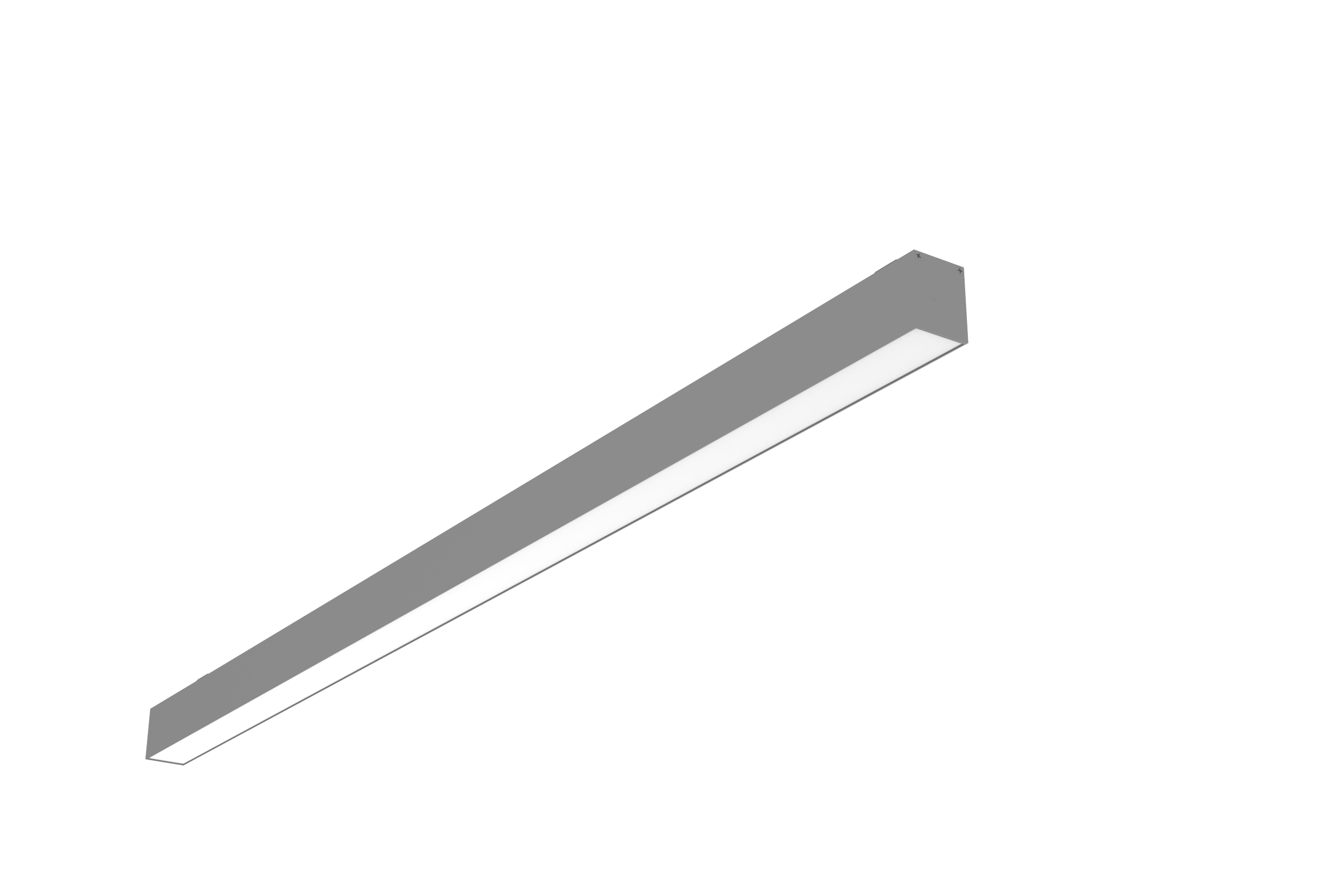 52 ВТ 4000 К IP40 RAL7045 СЕРЫЙ МУАР С РАССЕИВАТЕЛЕМ ОПАЛ DALI