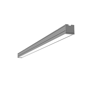 НАКЛАДНОЙ 15 ВТ 3000 К 1010Х65Х65 ММ IP54 RAL7045 СЕРЫЙ МУАР С РАССЕИВАТЕЛЕМ ОПАЛ