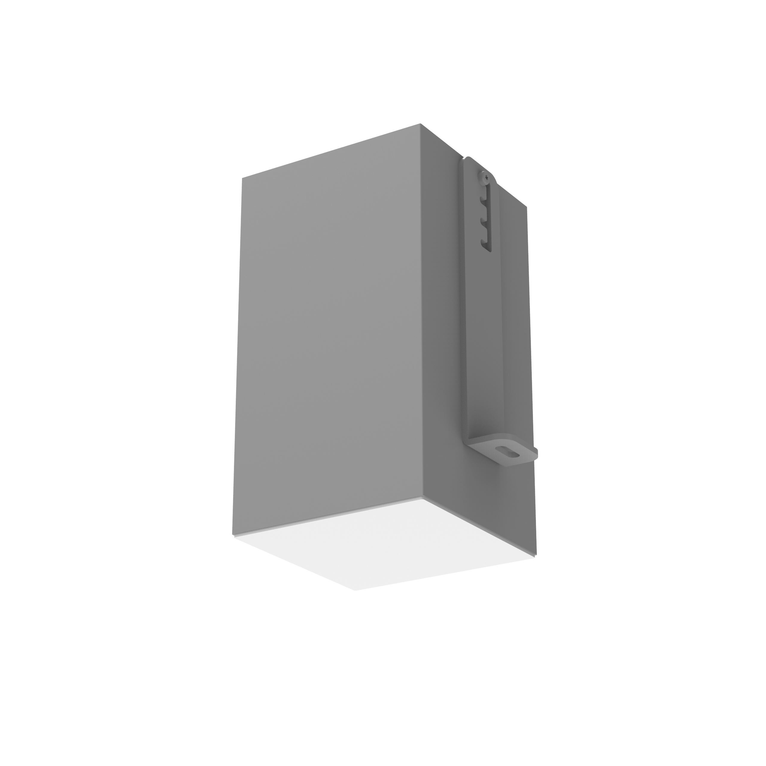 9 ВТ CRI90 ДЛЯ ПОТОЛКА ГРИЛЬЯТО С ШИРИНОЙ ЛАМЕЛИ 10 ММ ВСТРАИВАЕМЫЙ 3000 К 90Х90Х160 ММ RAL7045 СЕРЫЙ МУАР