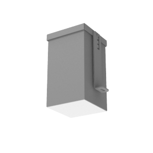 12 ВТ CRI90 ДЛЯ ПОТОЛКА ГРИЛЬЯТО С ШИРИНОЙ ЛАМЕЛИ 10 ММ ВСТРАИВАЕМЫЙ 3000 К 90Х90Х160 ММ IP54 RAL7045 СЕРЫЙ МУАР