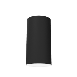 9 ВТ НАКЛАДНОЙ 3000 K 90Х170 ММ RAL9005 ЧЕРНЫЙ МУАР С РАССЕИВАТЕЛЕМ ОПАЛ DALI