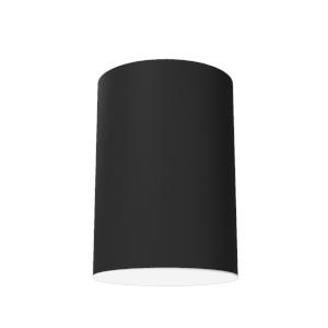 9 ВТ НАКЛАДНОЙ 3000 К 120Х170 ММ RAL9005 ЧЕРНЫЙ МУАР С РАССЕИВАТЕЛЕМ ОПАЛ