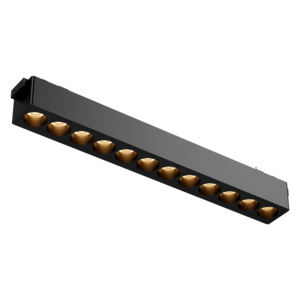 ЛИНЕЙНЫЙ COMFORT L230 ДЛЯ МАГНИТНОЙ СИСТЕМЫ GALAKTI 230Х26Х24 ММ 12 ВТ 4000 K 24° CRI>90 ЧЕРНЫЙ