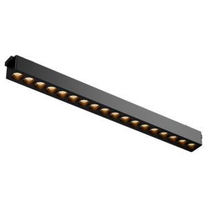 ЛИНЕЙНЫЙ COMFORT L338 ДЛЯ МАГНИТНОЙ СИСТЕМЫ GALAKTI 338Х26Х24 ММ 18 ВТ 4000 K 24° CRI>90 ЧЕРНЫЙ