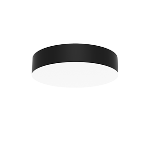 40 ВТ CRI90 4000 К 400X80 ММ С РАССЕИВАТЕЛЕМ ОПАЛ RAL9005 ЧЕРНЫЙ МАТОВЫЙ