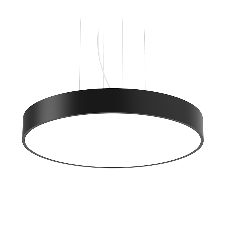 70 ВТ НАКЛАДНОЙ CRI90 4000 K С РАССЕИВАТЕЛЕМ ОПАЛ RAL9005 ЧЕРНЫЙ МУАР ДИММИРУЕМЫЙ ПО ПРОТОКОЛУ DALI