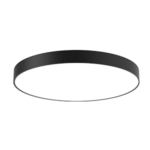 85 ВТ НАКЛАДНОЙ CRI90 3000 K С РАССЕИВАТЕЛЕМ ОПАЛ RAL9005 ЧЕРНЫЙ МУАР ДИММИРУЕМЫЙ ПО ПРОТОКОЛУ DALI