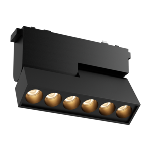 ЛИНЕЙНЫЙ COMFORT/R L122 ДЛЯ МАГНИТНОЙ СИСТЕМЫ GALAKTI 122Х26Х80 ММ 6 ВТ 4000 K 24° CRI>90 ЧЕРНЫЙ