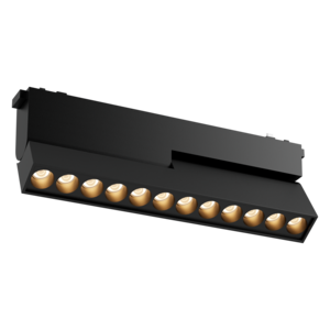 ЛИНЕЙНЫЙ COMFORT/R L230 ДЛЯ МАГНИТНОЙ СИСТЕМЫ GALAKTI 230Х26Х80 ММ 12 ВТ 3000 K 24° CRI>90 ЧЕРНЫЙ