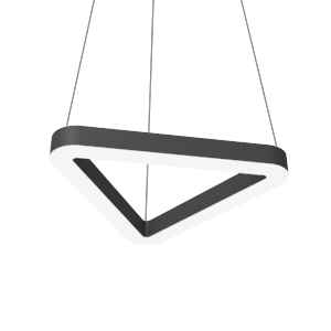 690Х614X40 ММ 48 ВТ CRI90 4000 K ПОДВЕСНОЙ RAL9005 ЧЕРНЫЙ МАТОВЫЙ С РАССЕИВАТЕЛЕМ ОПАЛ