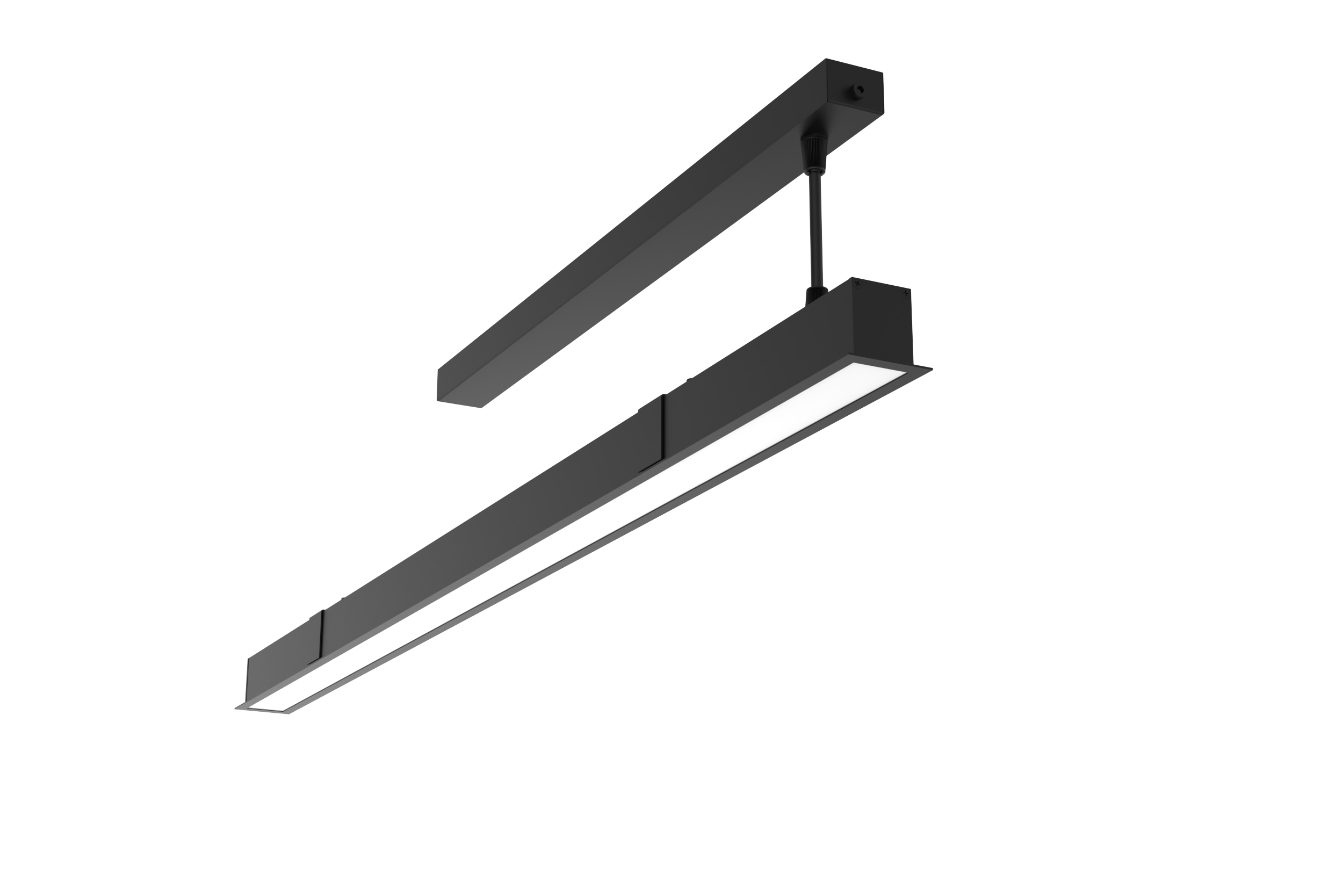 16 ВТ 3000 К IP40 CRI90 RAL9005 ЧЕРНЫЙ С РАССЕИВАТЕЛЕМ ОПАЛ