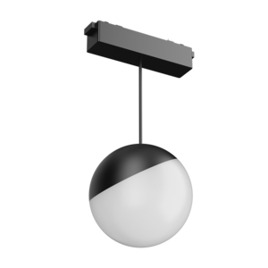 ПОДВЕСНОЙ SPHERE 100 ДЛЯ МАГНИТНОЙ СИСТЕМЫ GALAKTI 122X100X223 ММ 6 ВТ 3000 K RAL9004 ЧЕРНЫЙ CRI>93