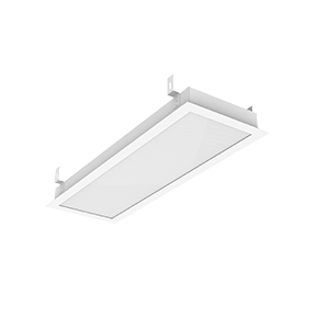 5000 K С РАССЕИВАТЕЛЕМ ПРИЗМА 610Х202Х50 ММ С ПЛАНКАМИ ДЛЯ ПОДВЕСА IP40 C РАМКОЙ МОНТАЖНЫЙ РАЗМЕР 588Х180 ММ ДИММИРУЕМЫЙ ПО ПРОТОКОЛУ DALI