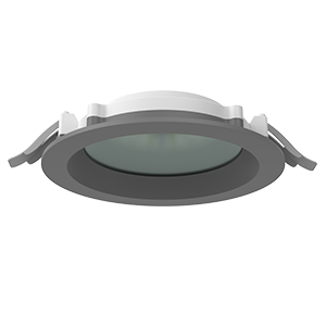 160 ММ 25 ВТ 3000 К CRI90 176X51 ММ IP65/40 RAL7045 СЕРЫЙ МУАР С ЗАЩИТНЫМ СИЛИКАТНЫМ СТЕКЛОМ АВАРИЙНЫЙ АВТОНОМНЫЙ ПОСТОЯННОГО ДЕЙСТВИЯ