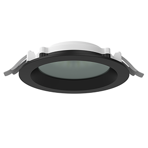 160 ММ 15 ВТ 3000 К CRI90 176X51 ММ IP65/40 RAL9005 ЧЕРНЫЙ МУАР С С ЗАЩИТНЫМ СИЛИКАТНЫМ СТЕКЛОМ АВАРИЙНЫЙ АВТОНОМНЫЙ ПОСТОЯННОГО ДЕЙСТВИЯ