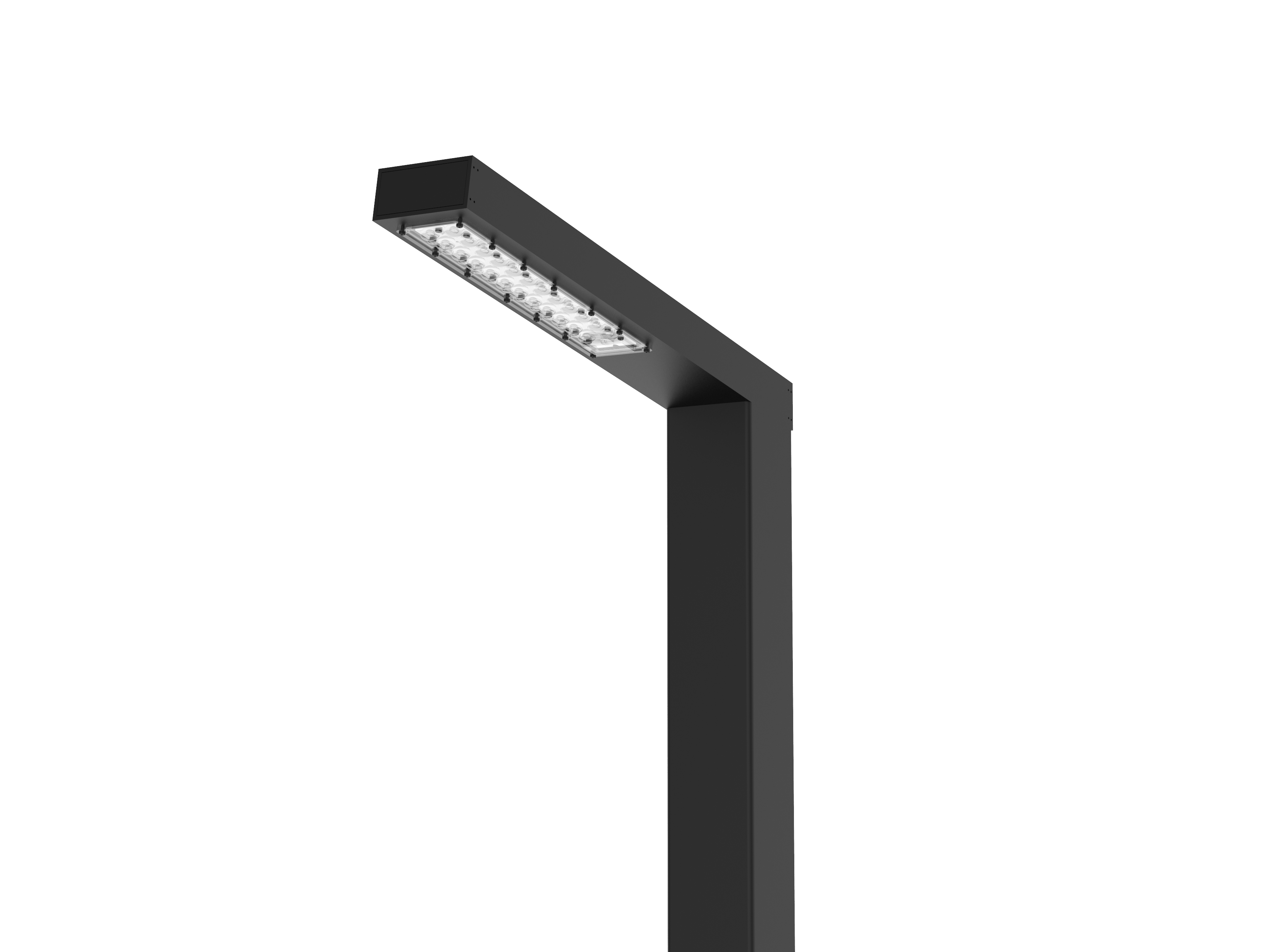 60 ВТ URBAN 5000K RAL9005 ЧЕРНЫЙ 6000ММ