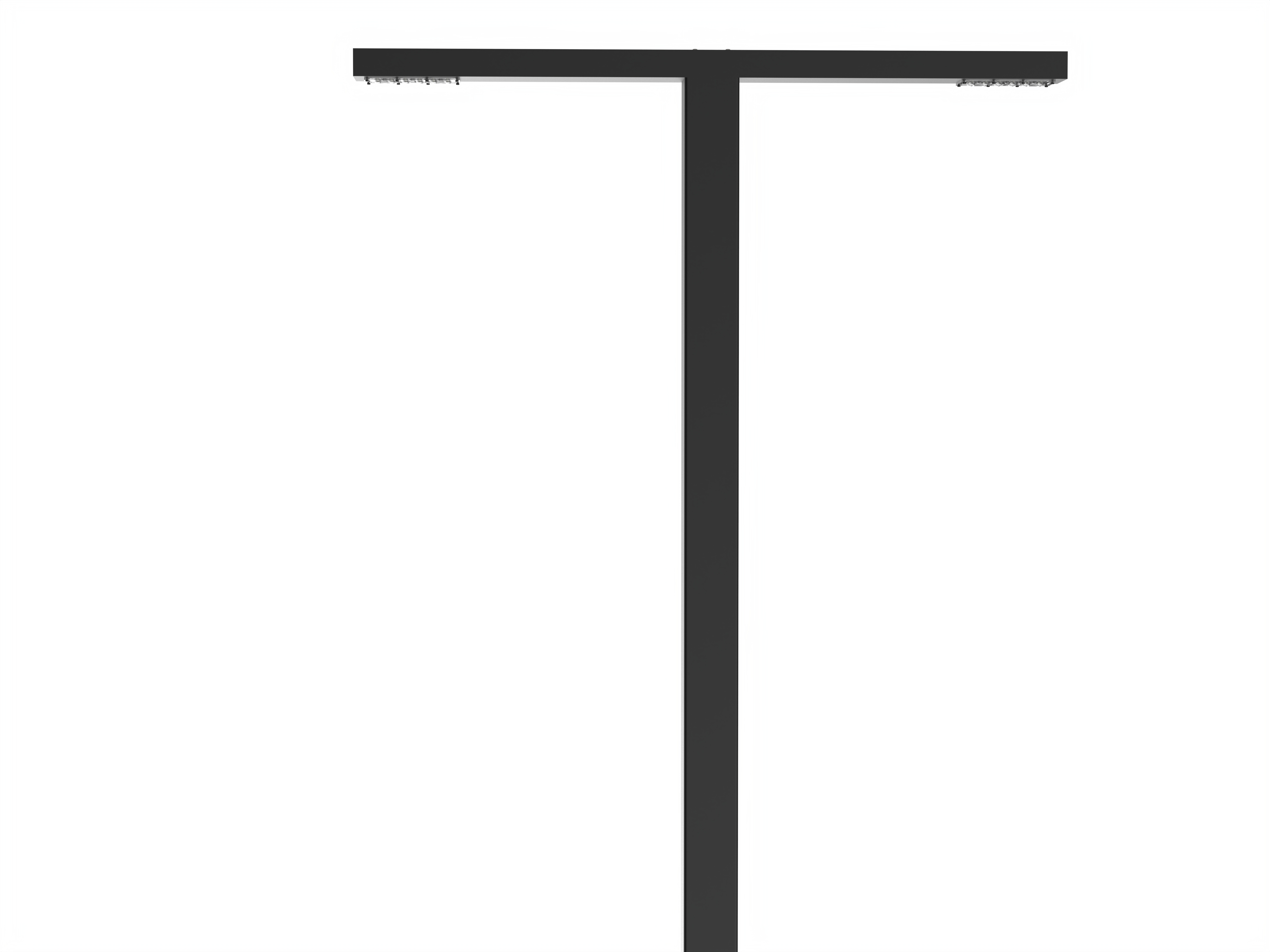 2X60 ВТ URBAN 5000 ММ DALI 4000K RAL9005 ЧЕРНЫЙ МУАР