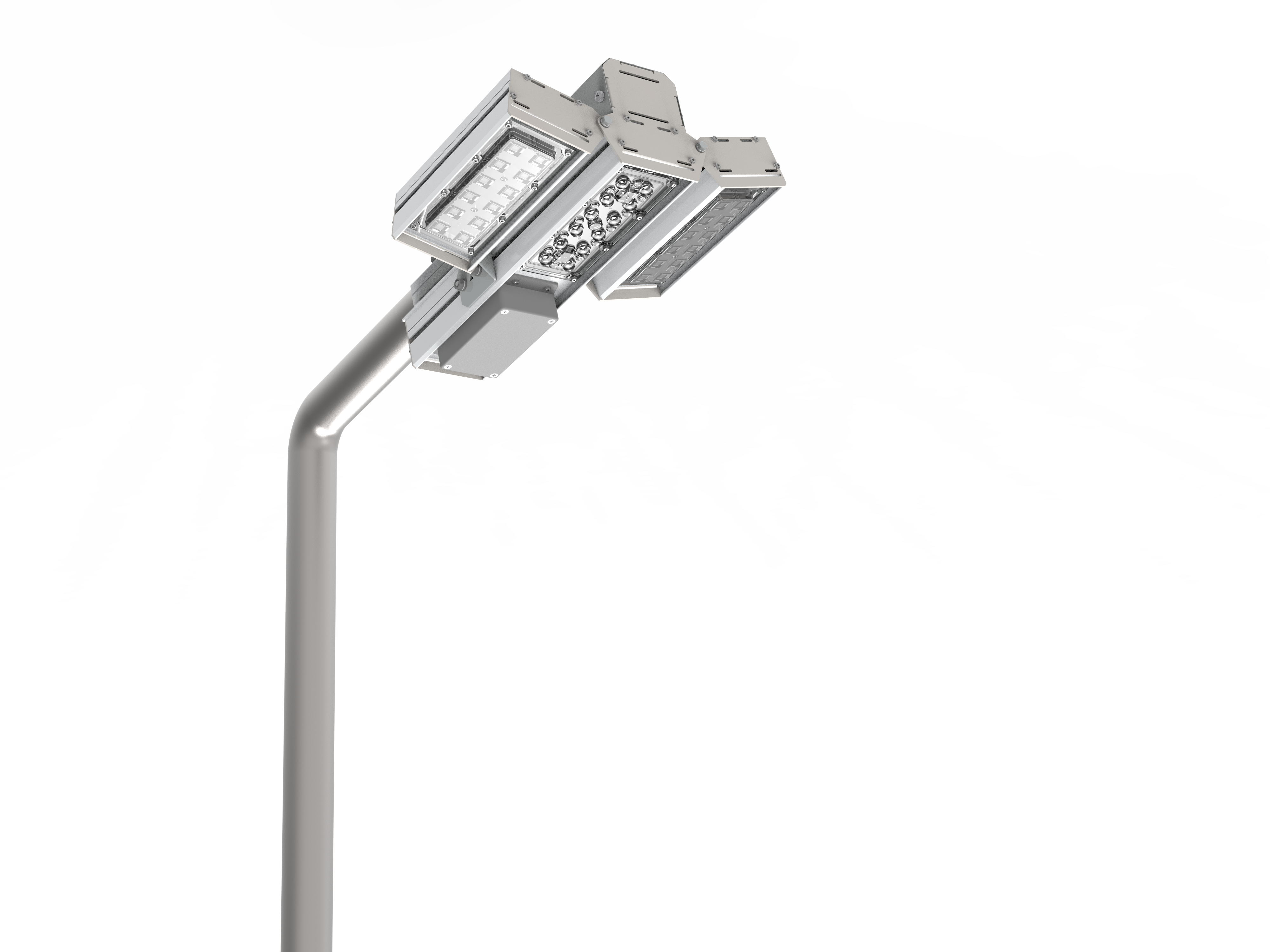 120 ВТ КОНСОЛЬНЫЙ 4000 К IP67 DALI RAL7045 СЕРЫЙ