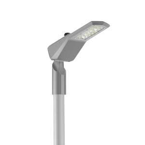 ROAD 25 ВТ КРОНШТЕЙН 60 ММ 3000 K 1..10V NEMA RAL7045 СЕРЫЙ МУАР