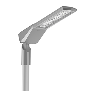 M ROAD 80 ВТ КРОНШТЕЙН 60 ММ 4000 K RAL7045 СЕРЫЙ МУАР